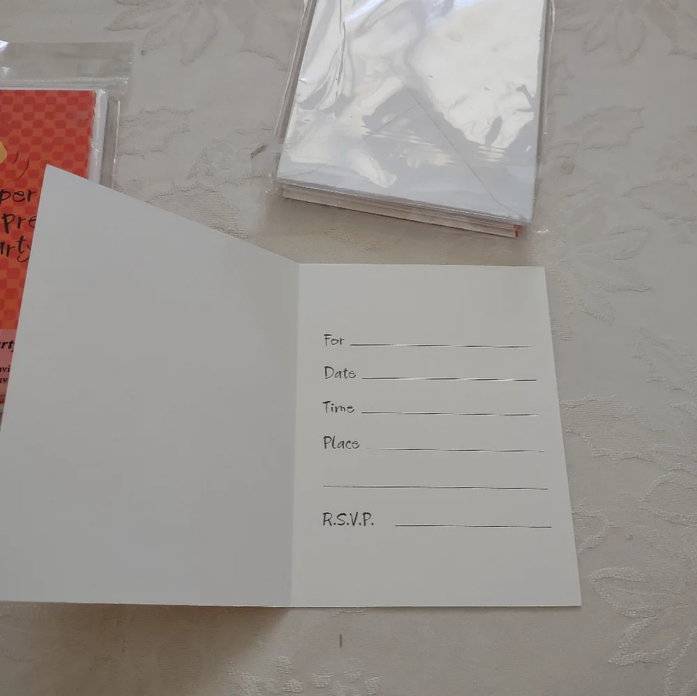 Super Supreme Party Invitations